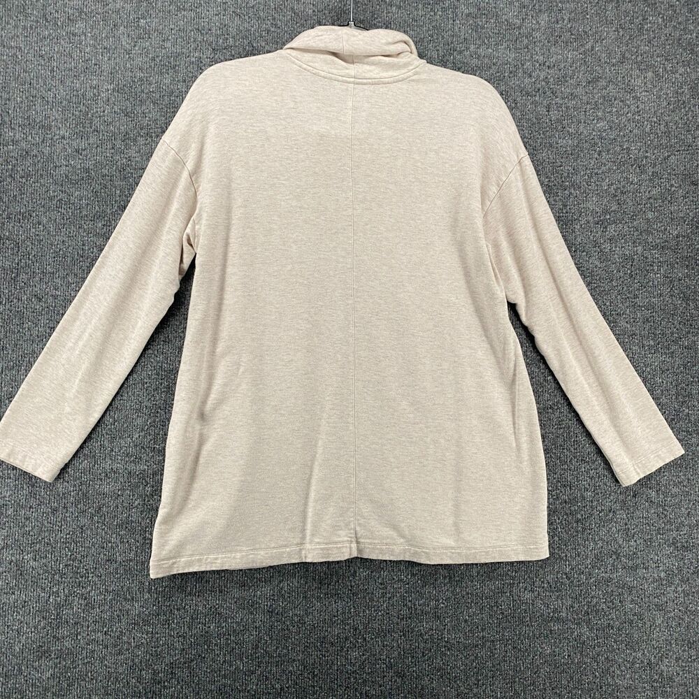 Pure J Jill Sweater Womens‎ PM Petite Cream Cowl Neck Comfy Lounge Boho Cozy - Picture 4 of 9